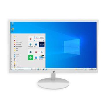 Imagem de Monitor Led 23 Tela Plana 75hz Full Hd Branco Hdmi Vesa - Brazil-Pc