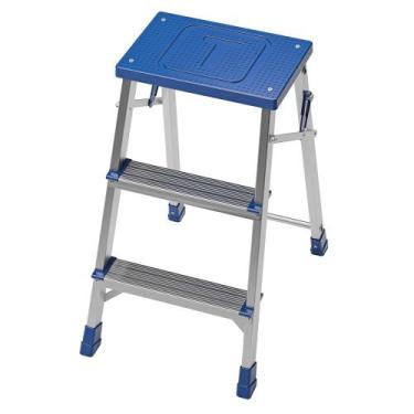 Imagem de Escada Alumínio Residencial 3 Degraus Banqueta - TRAMONTINA