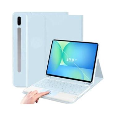 Imagem de Capa Com Teclado Para Samsung Galaxy Tab S10 FE 10.9 Polegadas SM-X520