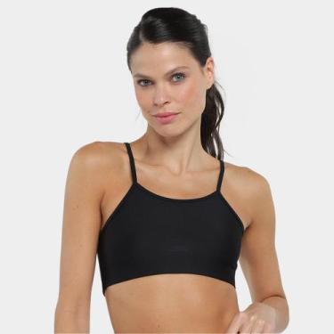 Imagem de Top Olympikus Basic Feminino, Preto, EP