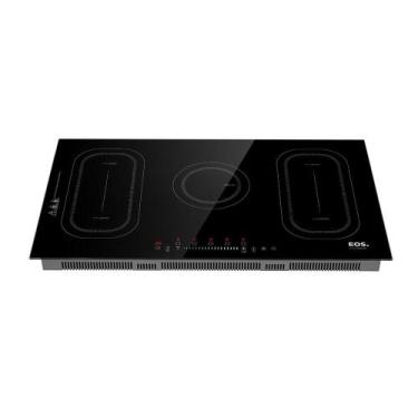 Imagem de Cooktop de Indução Cinco Bocas EOS 90cm Freezone Due Preto 9500W ECI05