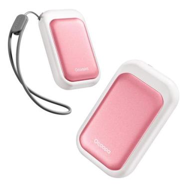 Imagem de Aquecedores de mãos OCOOPA UT4 Young AI recarregáveis 5000mAh, pacote 