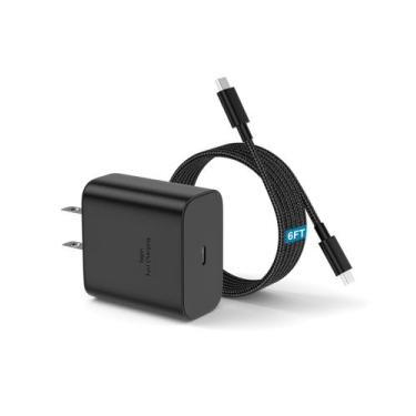 Imagem de Cargador Ryaobwu USB C Súper Rápido 45W para Samsung Galaxy S25