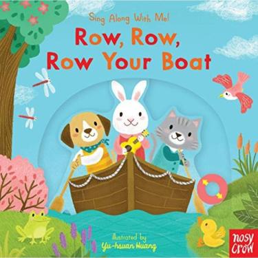 Imagem de Row, Row, Row Your Boat: (A Classic Nursery Rhyme Board Book With Interactive Sliders A...