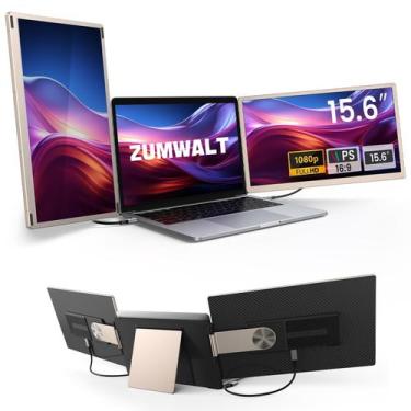 Imagem de Extensor de Tela para Notebook ZUMWALT 15,6" FHD Duplo Giratório
