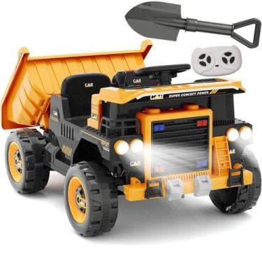Imagem de Caminhão Infantil Elétrico 12V com Caçamba Car Truck Super Concept Pow