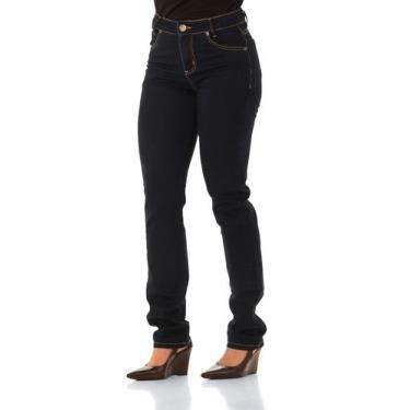 Imagem de Calça Jeans Feminina Arauto Slim, Amaciado, 52
