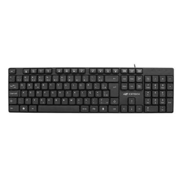 Imagem de Teclado Com Fio C3tech KB-M10BK Multimídia Usb Preto