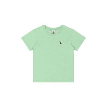 Imagem de Camiseta para Menino em Algodão Quimby, Verde, 1