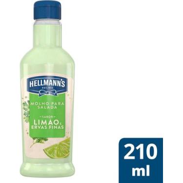 Imagem de Molho de Salada HELLMANNS Limao Ervas Finas 210ML