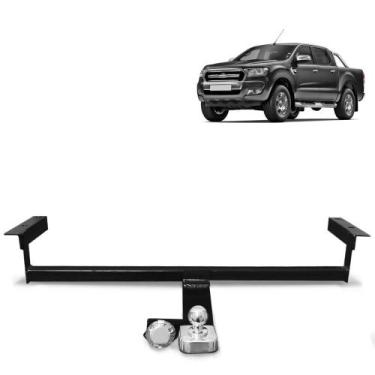 Imagem de Engate de Reboque Ranger 2013 a 2023 Completo Fixo 500kg - Reforcel