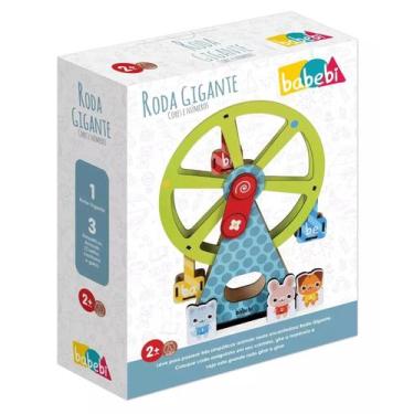 Imagem de Brinquedo Educativo Roda Gigante Cores e Números - Babebi