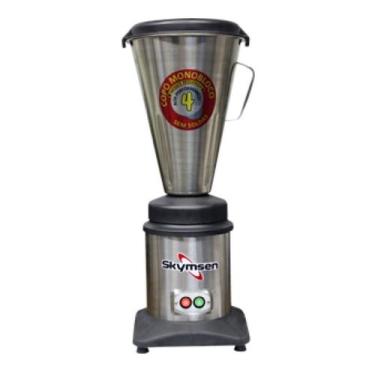 Imagem de Liquidificador Industrial Skymsen 4 Litros Inox Copo Monobloco TA4 -12