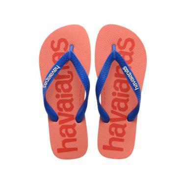 Imagem de Chinelo Havaianas Logomania II, Branco, 39/40