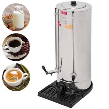 Imagem de Cafeteira Master Para Comercio Padarias 8 Lt 1300 W - Marchesoni, 110V