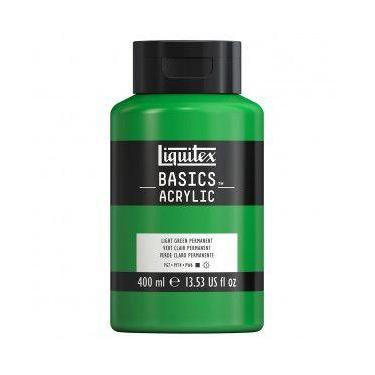Imagem de Tinta Acrílica Liquitex Basics 400ml 718 Light Green Permanent