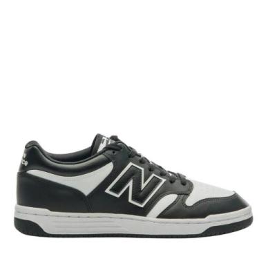Imagem de Tênis Masculino New Balance Casual Bb480L Preto/Branco, 38