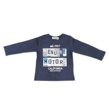 Imagem de Camiseta Infantil Menino Califórnia - kiki & Mily, Azul marinho, 3