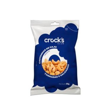 Imagem de Castanha de Caju Premium Crock's Club Torradas e Salgadas 50g