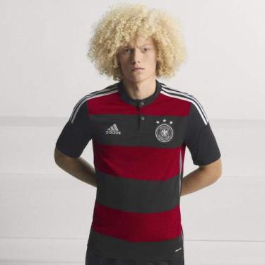 Imagem de Camisa Seleção Alemanha Away 2014 s/n Adidas Masculina, Preto, EGG