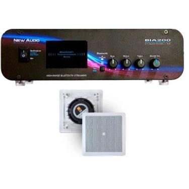 Imagem de Amplificador New Áudio BIA 200 BT 2.1 ST+ 1 Par de Caixa JBL - New Aud