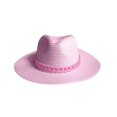 Imagem de Chapéu Fedora De Nylon Feminino Com Detalhe De Corrente - Bogu By Siss