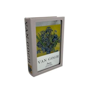 Imagem de Caixa livro Wissen em MDF e vidro 24x16x5cm -L Hermitage - L'Hermitage