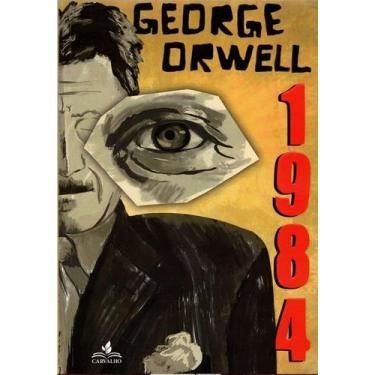Imagem de Livro 1984 de George Orwell Capa de Brochura Peperback com Verniz Loca