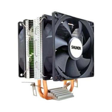 Imagem de Cooler De CPU AMD Intel Com 2 Tubos De Calor Para Processadores AM4 LG