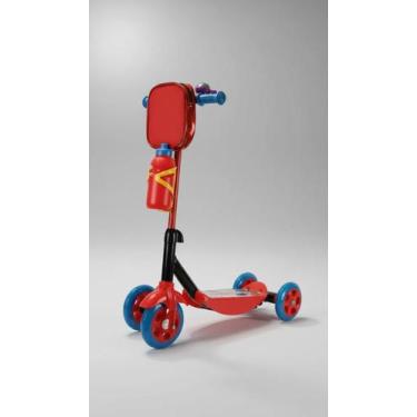 Imagem de Patinete Infantil 3 Rodas C/ Mochila e Garrafa - Congratulations Store