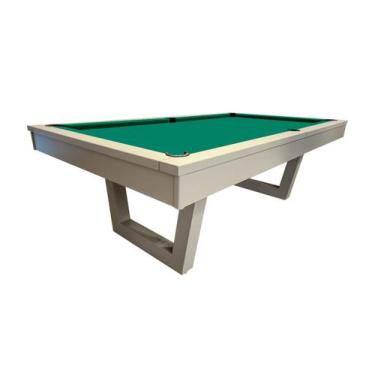Imagem de Mesa de Sinuca/Bilhar Cor Nude - 2,52 x 1,40 - Nelson Bilhares, Verde