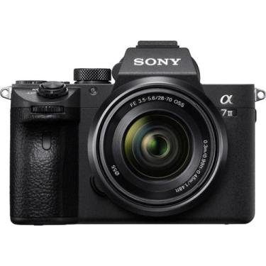 Imagem de Sony - Alpha A7 Iii Mirrorless Video Camera Com Lentes Fe 28-70 Mm F3.
