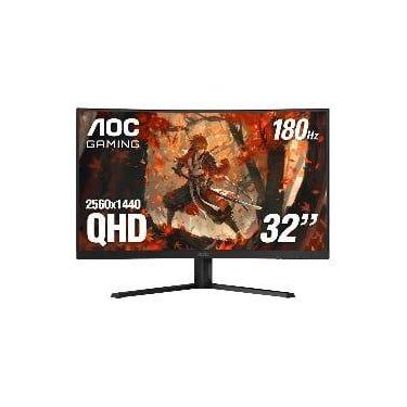 Imagem de Monitor Gamer AOC CQ32G4VE 31.5" 2K QHD Curvo 180Hz VA - Preto