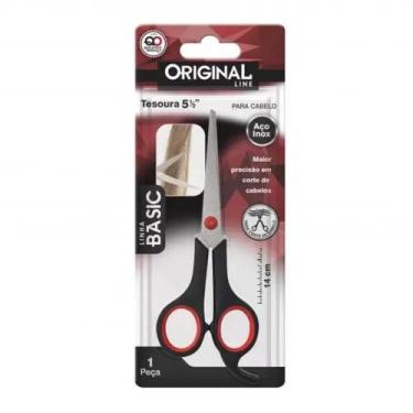 Imagem de TESOURA DE CORTAR CABELO 5 ½ " 14 cm - ORIGINAL LINE