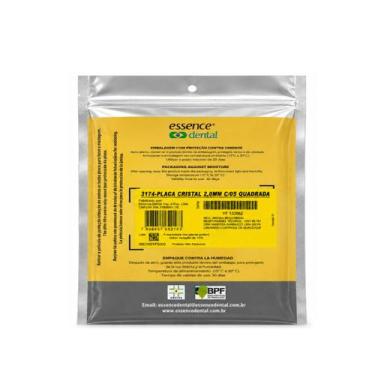 Imagem de Placa para Moldeira de Bruxismo Cristal e Contenção Ortodôntica 2mm (C