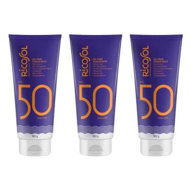 Imagem de Kit 3 und Ricosol Protetor Solar FPS 50 - 180 G