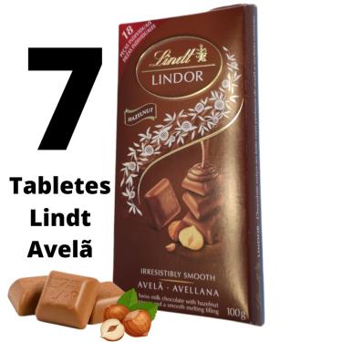 Imagem de Tabletes de Chocolate Lindt Lindor Singles Avelã Kit de 700g