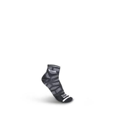 Imagem de Meia curta de compressão com dupla camada reversível - Fiber PowerSox (P, PRETO)