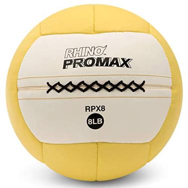 Imagem de Champion Sports RPX8 Bolas Rhino Promax Slam, 3,6 kg, capa macia com aderência antiderrapante, bola de exercício para parede de medicamentos para musculação, plyometria, cross training e fitness em casa
