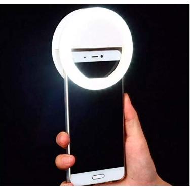 Imagem de Clipe Anel Luz Pra Selfie Ring Light Flash Celular Universal
