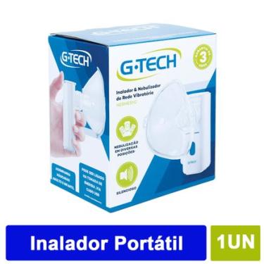 Imagem de Inalador e Nebulizador de rede vibratória G-tech ACCUMED