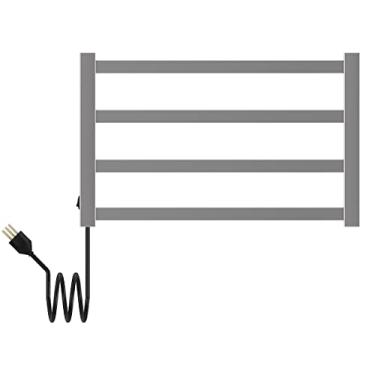 Imagem de Toalheiro Aquecido 127v Thermo Square Aquece Inox Polido