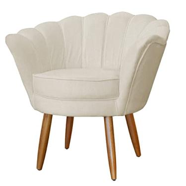 Imagem de Poltrona Pétala em Suede - Ds Estofados