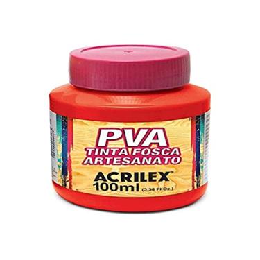 Imagem de Tinta PVA, Acrilex, Vermelho Vivo, 100 ml