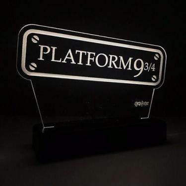 Imagem de Luminária Led Harry Potter Plataforma 9 ¾ - Tecnotronics