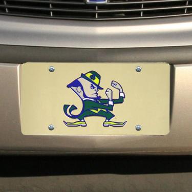 Imagem de WinCraft Placas de licença clássicas de acrílico Notre Dame S13034