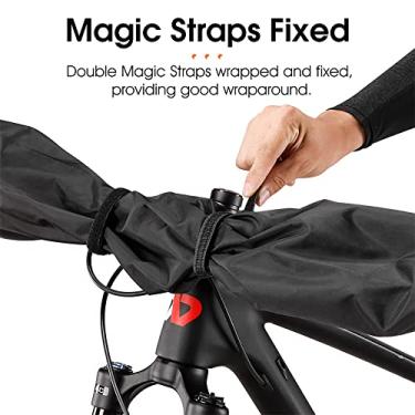 Imagem de Tingpai Conjunto de equipamento de ciclismo Acessórios de bicicleta Capa proteto de guidão de bicicleta Assentos de bicicleta Capa de chuva