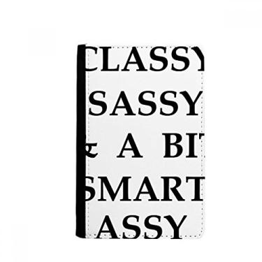 Imagem de Porta-passaporte Classy Sassy Bit Smart Assy Design Notecase Burse Capa Carteira Cartão Bolsa, Multicolor