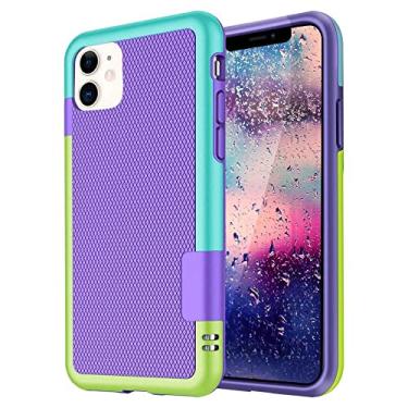 Imagem de Capa protetora antiderrapante de borracha gel híbrida para iPhone 11 12 13 Pro Max XS Max X XR 7 8 6S Plus SE 2020 Capa à prova de choque de silicone, T2, para telefone 12 Pro Max