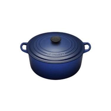 Imagem de Le Creuset Ferro fundido esmaltado, 2 litros, forno francês redondo, azul cobalto